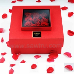 Wholesale Luxury Rose Chocolate Packing Box For Gift