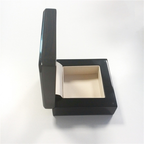 Wooden Lacquer Wooden Box with Clear Window for Watch Packaging Box