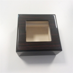 Wooden Lacquer Wooden Box with Clear Window for Watch Packaging Box