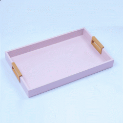 Baby Blue Lovely Wooden Storage Trays Wholesale Wooden Food Serving Trays