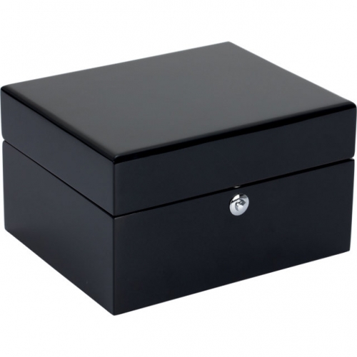 SAWTRU High-end Piano Painting Wooden Watch Packaging Box with Lock