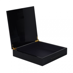 Luxury Square Large Piano Painting Wooden Gift Packaging Box for Sale