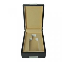 Luxury BLack Matt Finish Wooden Perfume Box/Gift Packaigng Manufacturer