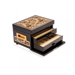 High Quality Fashion Gift Jewelry Box Luxury Wooden Jewelry Box with Glossy Painting