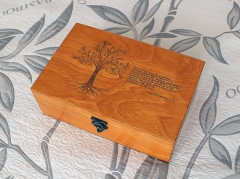 Custom quote wooden box