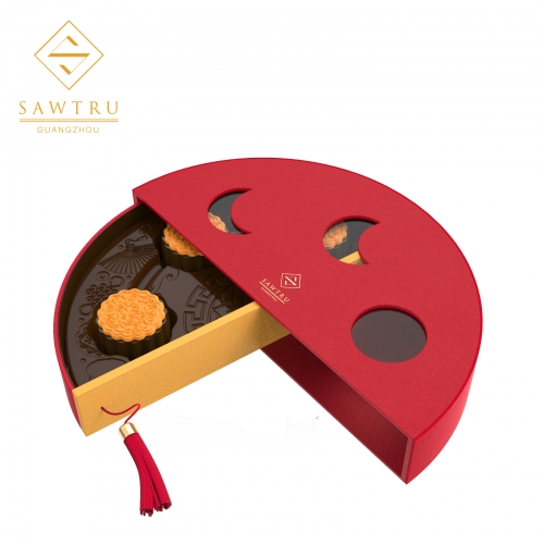 Hot Selling Luxury moon cake Paper Packing Box